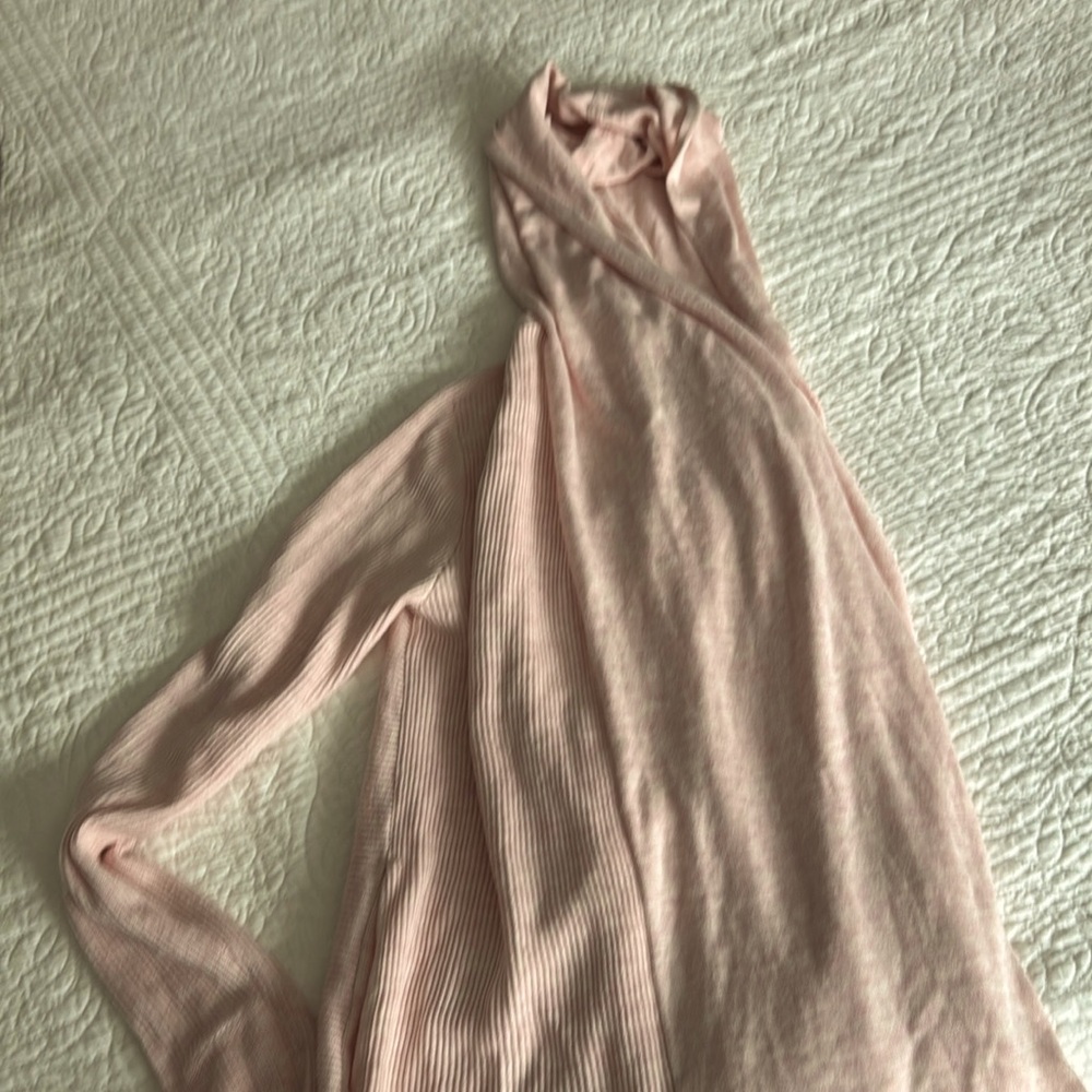 Lululemon pink hooded cardigan